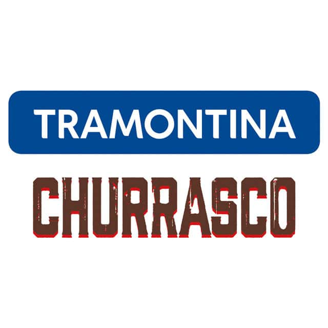 Tramontina Jumbo 4 Pieces Steak Kinife Set with Stainless Steel Blade and Brown Dishwasher Safe Polywood Handle