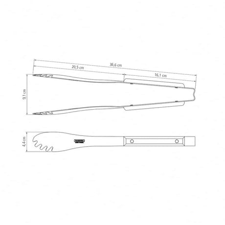 Meat Tongs Polywood