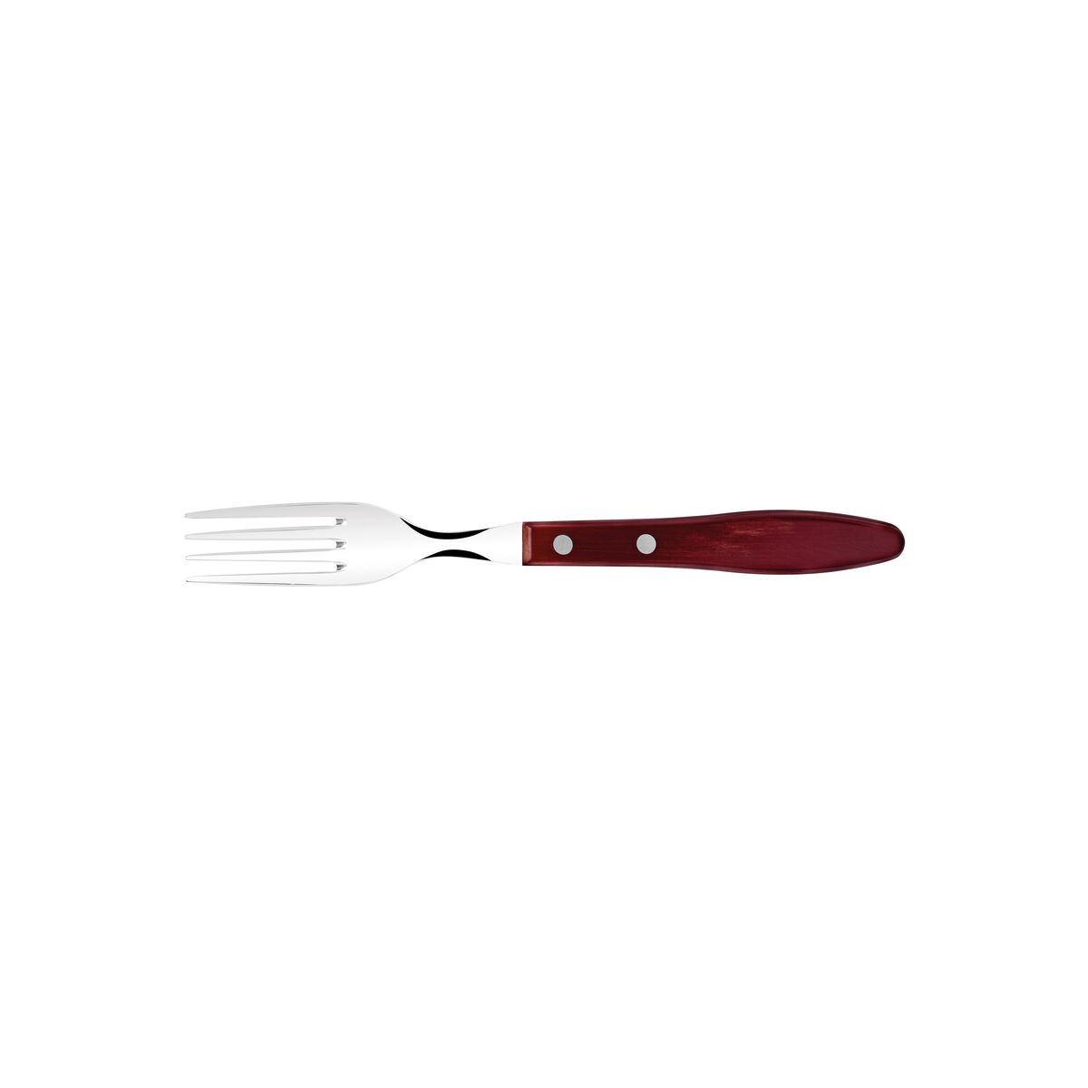 Tramontina Churrasco Jumbo Fork with Stainless-Steel Tines and Treated Red Polywood Handle