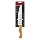 Tramontina Churrasco Meat Knife with Stainless-Steel Blade and Natural Wood Handle 8"