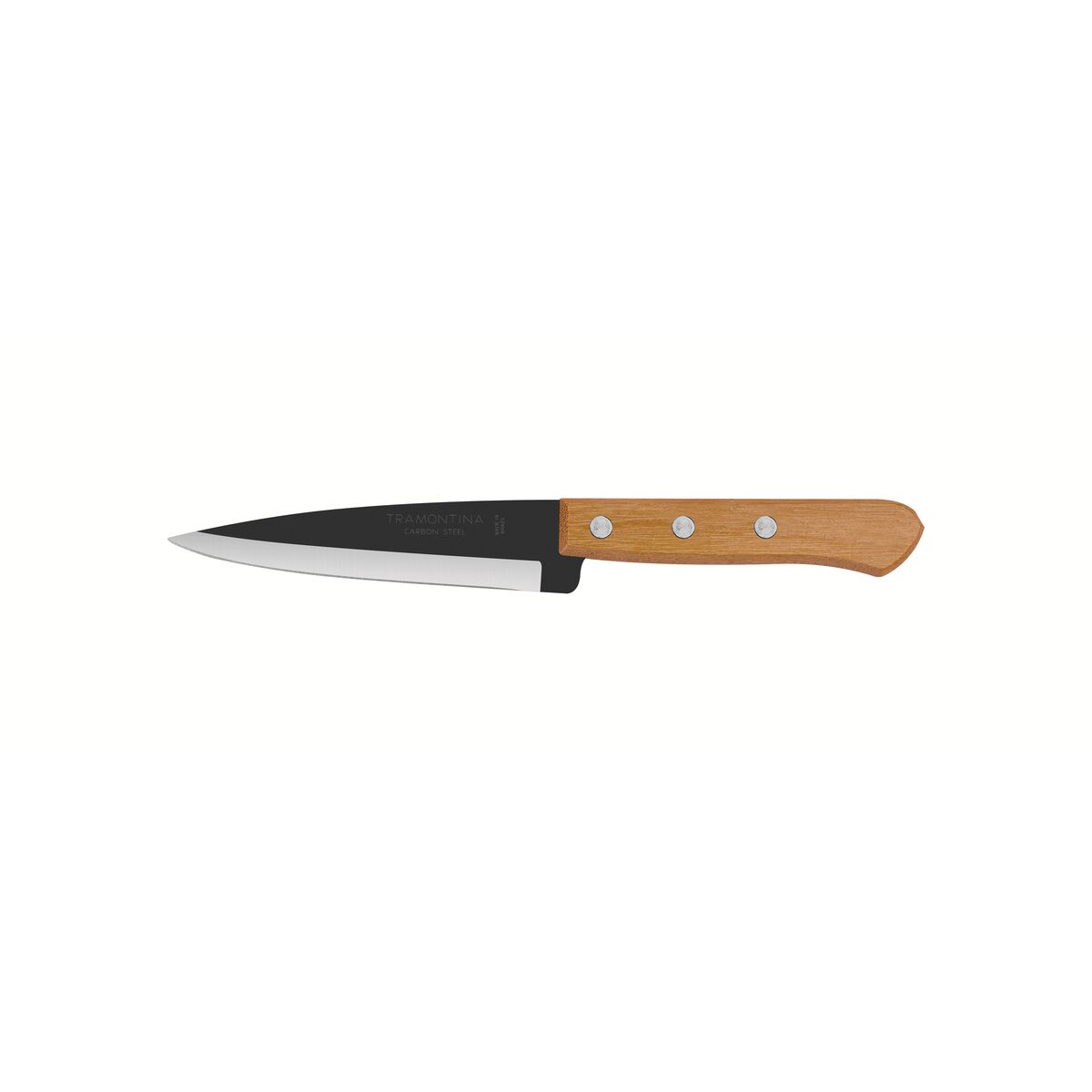 Tramontina 5" Fish and Kitchen Knife with Carbon-Steel Blade and Wood Handle
