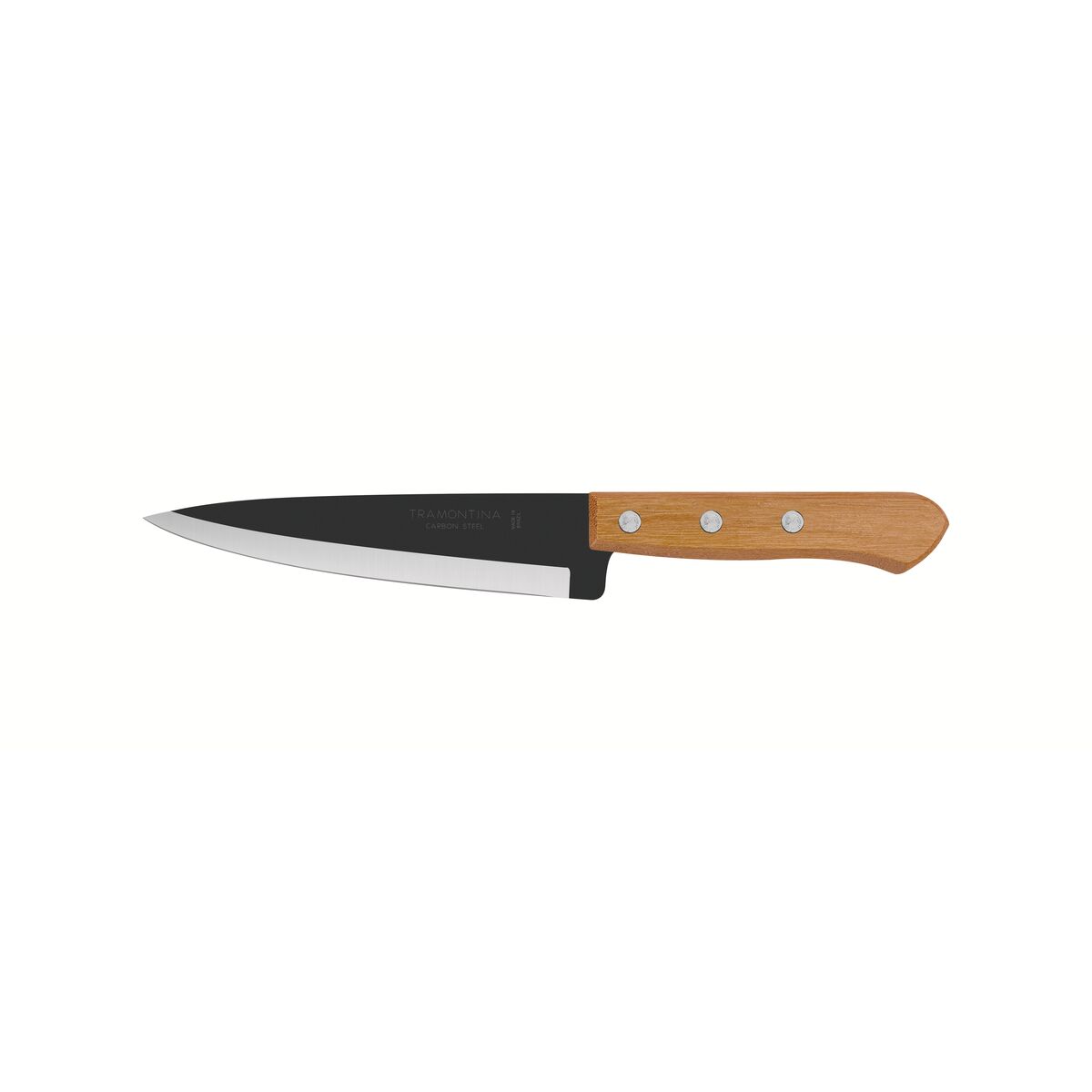 Tramontina 6" Fish and Kitchen Knife with Carbon-Steel Blade and Wood Handle