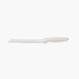 Tramontina Plenus 8 Inches Bread Knife with Stainless Steel Blade and White Polypropylene Handle
