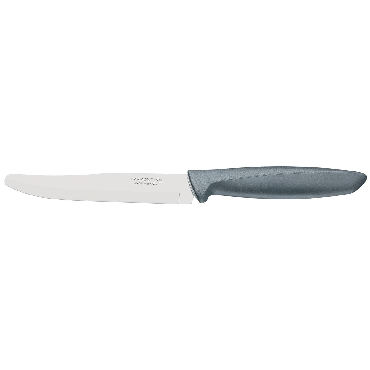 Tramontina Plenus 5 Inches Fruit Knife with Stainless Steel Blade and Gray Polypropylene Handle