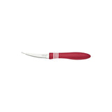 Tramontina Cor&Cor Tomato Knife with Stainless Steel Blades and Blue Polypropylene Handles,