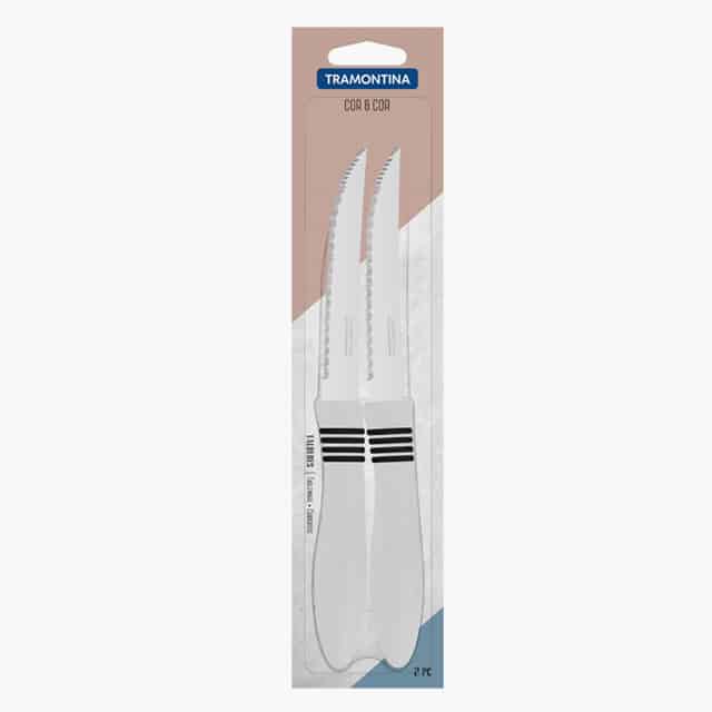 2 Pc. Steak Knives Set Cor &amp; Cor