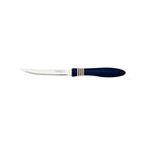 Tramontina Cor&Cor 1 Pieces Steak Knife with Stainless Steel Blade and Dark Blue Polypropylene Handle