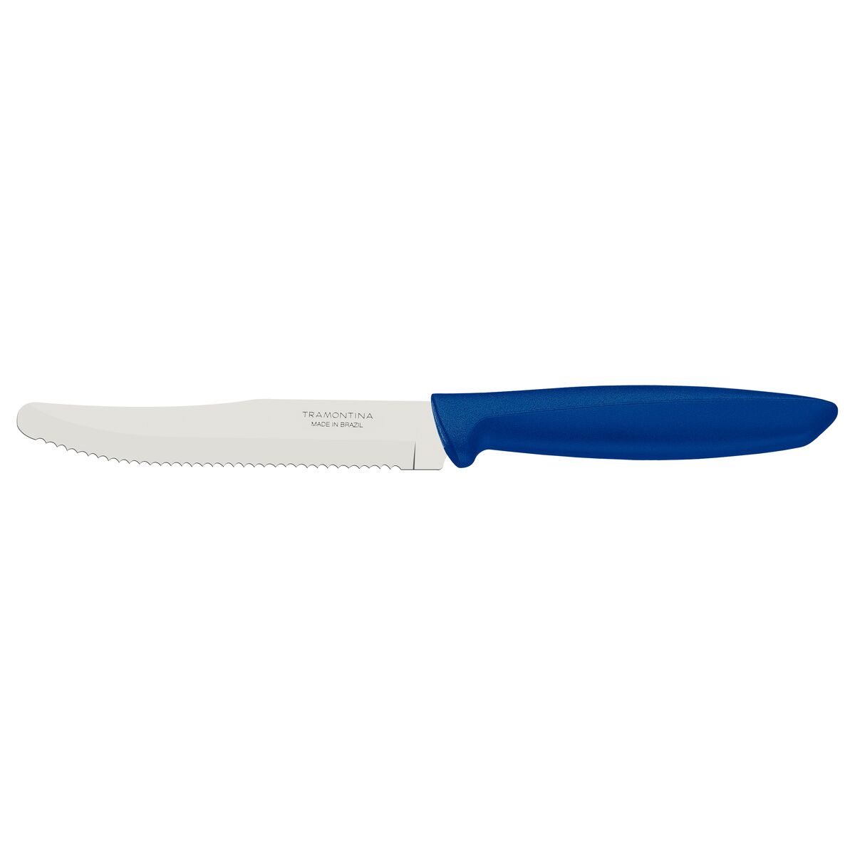 Tramontina Plenus 6 Pieces Fruit Knife Set with Stainless Steel Blades and Blue Polypropylene Handles