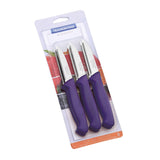 Diamant 6 Pieces Paring Knife Set with Stainless Steel Blade and Polypropylene Handle