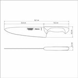 Tramontina Premium Chef Knife with Stainless Steel Blade and Polypropylene Handle