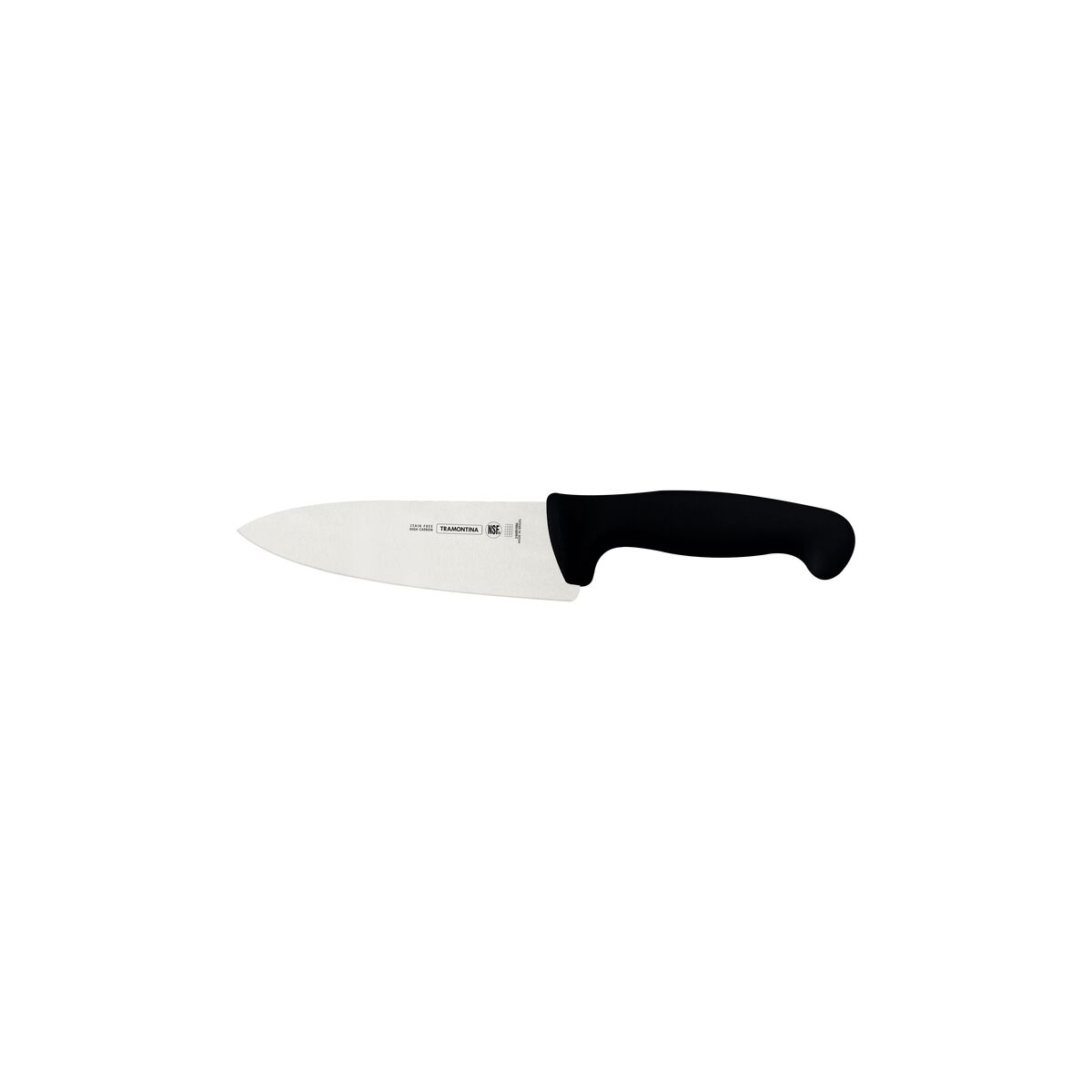 Tramontina Professional Meat Knife with Stainless-Steel Blade and Black Polypropylene Handle 6"