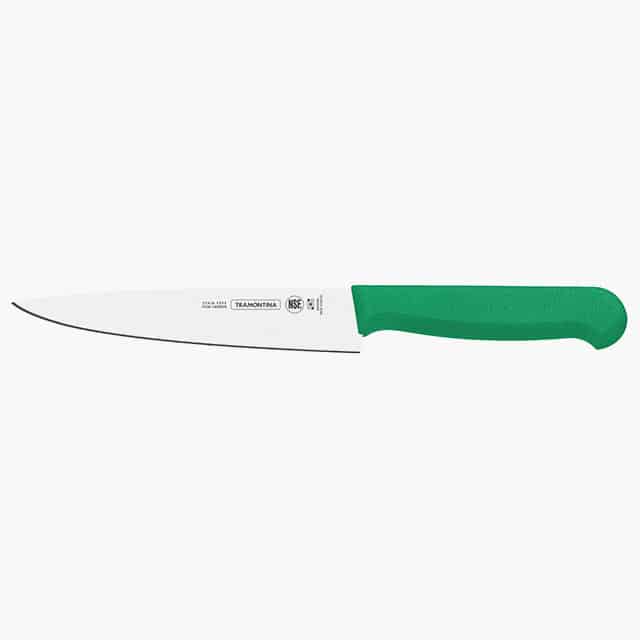 Tramontina Professional Meat Knife with Stainless Steel Blade and Polypropylene Handle with Antimicrobial Protection