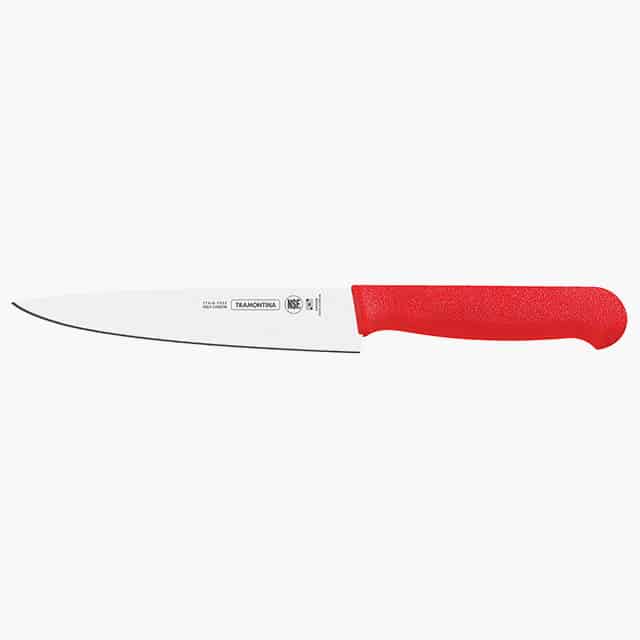 Tramontina Professional Meat Knife with Stainless Steel Blade and Polypropylene Handle with Antimicrobial Protection