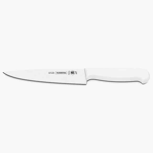 Tramontina Professional Meat Knife with Stainless Steel Blade and Polypropylene Handle with Antimicrobial Protection