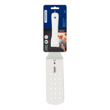 Tramontina Professional Master Frying Spatula with Stainless Steel Blade and White Polypropylene Handle 9x3"