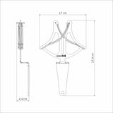 Tramontina Professional Edge Aligner with Stainless-Steel Body