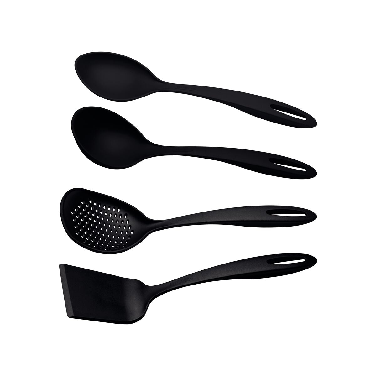 Tramontina Ability black nylon utensil set, 4 pcs