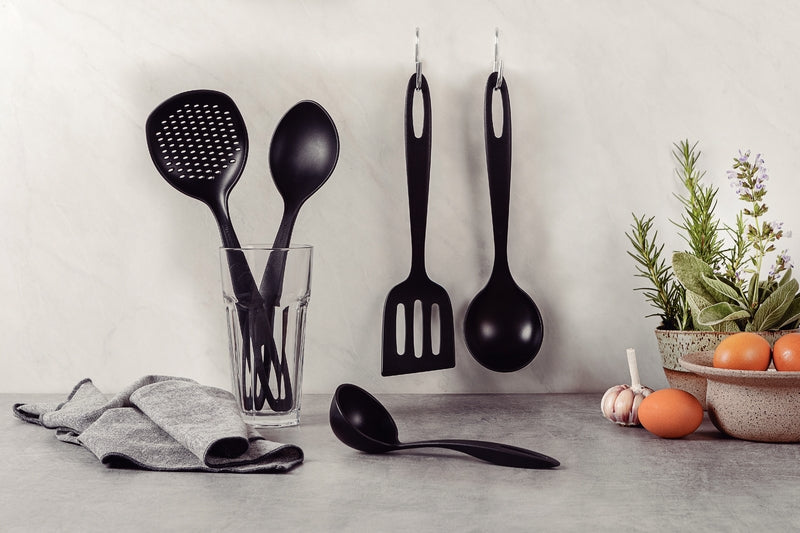 Tramontina Ability 5-Pieces Black Nylon Utensil Set
