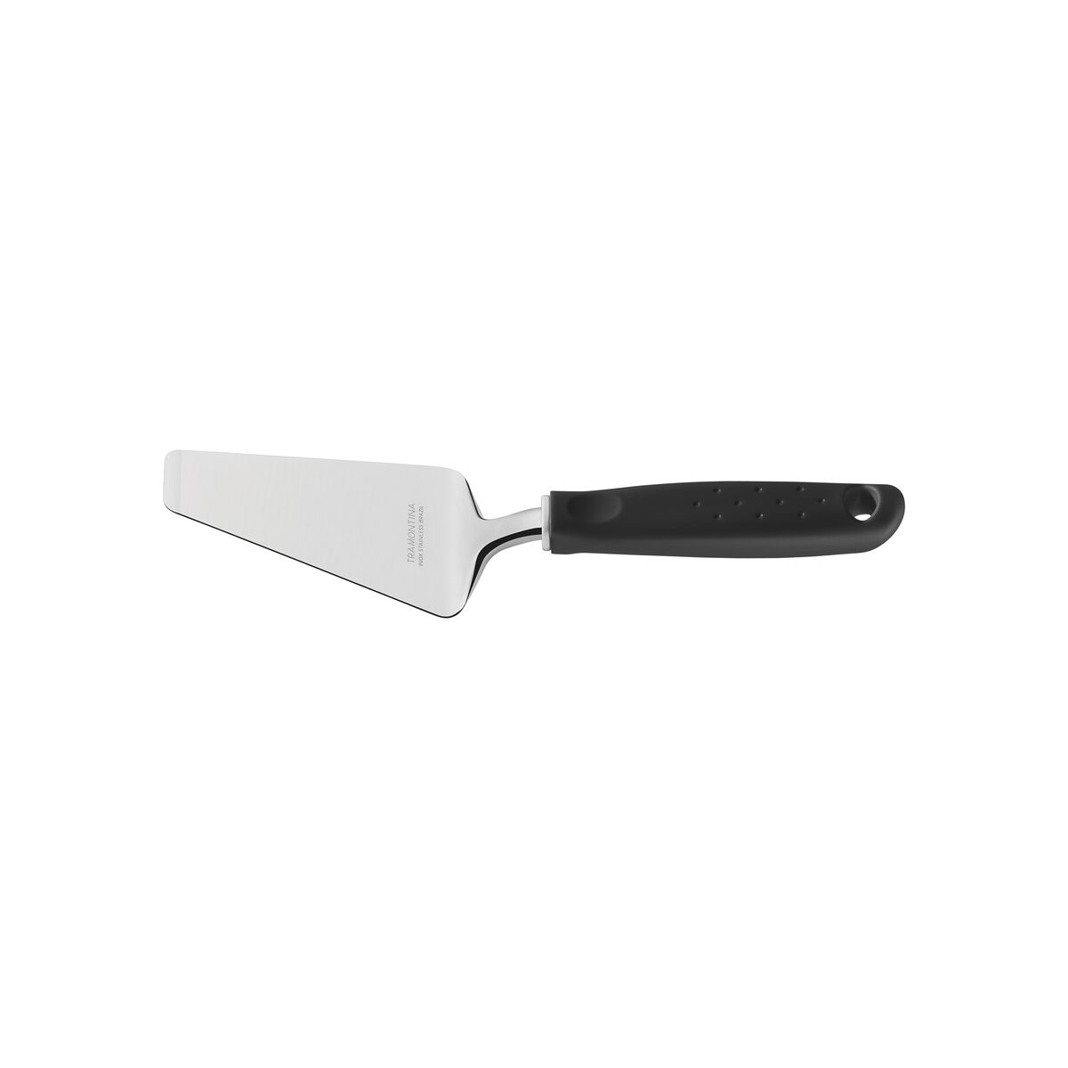 Tramontina Utilitá Stainless-Steel Pizza Spatula with Black Polypropylene Handle