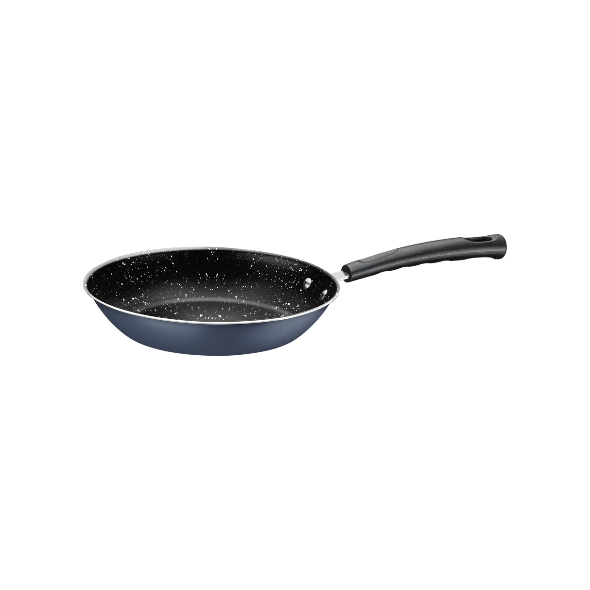 Tramontina Blue Aluminum Frying Pan with Interior and Exterior Starflon Max Coating 20 cm 0.8 L
