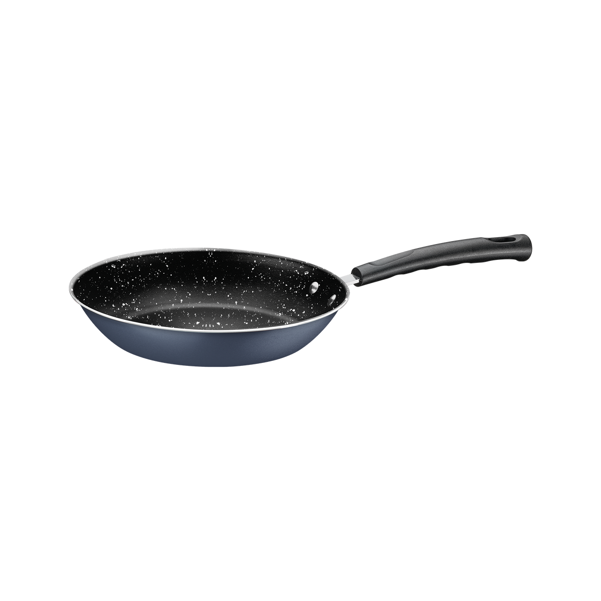 Tramontina Aluminum Frying Pan with Interior and Exterior Starflon Max Blue Nonstick Coating 22 cm 1.0 L