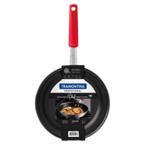 Tramontina Aluminum Frying Pan with Starflon Premium Internal Coating and Brushed Exterior, 30 cm, 3 L