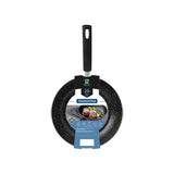 Tramontina Sicília Black Aluminum Frying Pan with Interior and Exterior Starflon Excellent Coating 20 cm 0,80 L