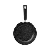 Tramontina Sicília Black Aluminum Frying Pan with Interior and Exterior Starflon Excellent Nonstick Coating 24 cm 1,2 L