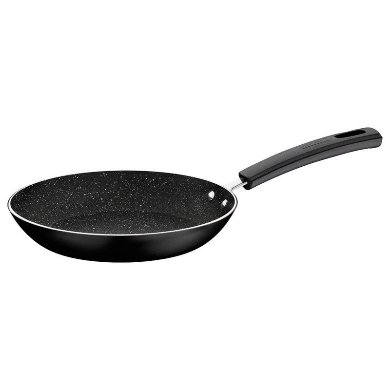Tramontina Sicília Black Aluminum Frying Pan with Interior and Exterior Starflon Excellent Nonstick Coating 28 cm 2 L