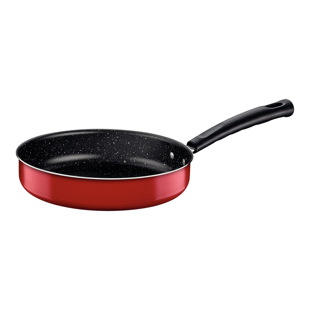 Tramontina 9 Pieces Red Aluminum Cookware Set with Interior and Exterior Starflon Max Nonstick Coating