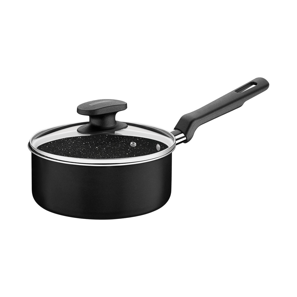 Tramontina 10-Piece Black Aluminum Cookware Set with Starflon Excellent Nonstick Coating