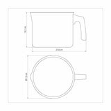 Tramontina Paris 16cm Graphite Aluminum Multipurpose Boiler with Internal PFOA Free Nonstick Coating