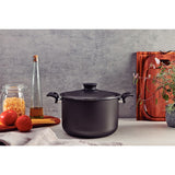 Tramontina Paris Aluminum Pasta Cooker with Interior and Exterior Starflon Max Lead Nonstick Coating with Aluminum Lid, 24 cm 7,3 L