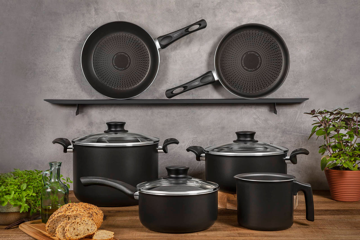 9 Pcs Cookware Set