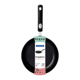 Tramontina Mônaco Induction Aluminum Frying Pan with Black Interior and Exterior Starflon Premium Nonstick Coating, 26 cm, 2 L