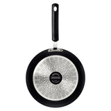 Tramontina Mônaco Induction Aluminum Frying Pan with Black Interior and Exterior Starflon Premium Nonstick Coating, 26 cm, 2 L