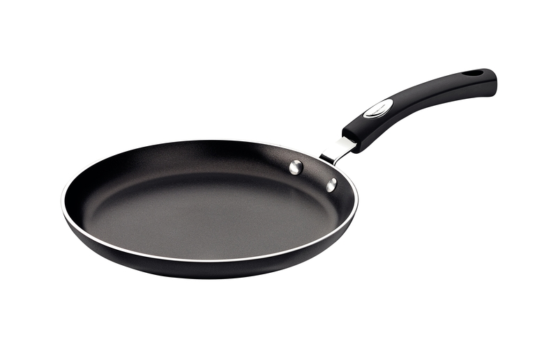 Tramontina Mônaco Induction Aluminum Pancake Mold with Black Interior and Exterior Starflon Premium Nonstick Coating, 22 cm, 0.8 L