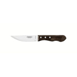 Tramontina Jumbo Steak Knife with Stainless-Steel Blade and Treated Brown Polywood Handle 5"