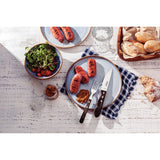 Tramontina Jumbo Steak Knife with Stainless-Steel Blade and Treated Brown Polywood Handle 5"