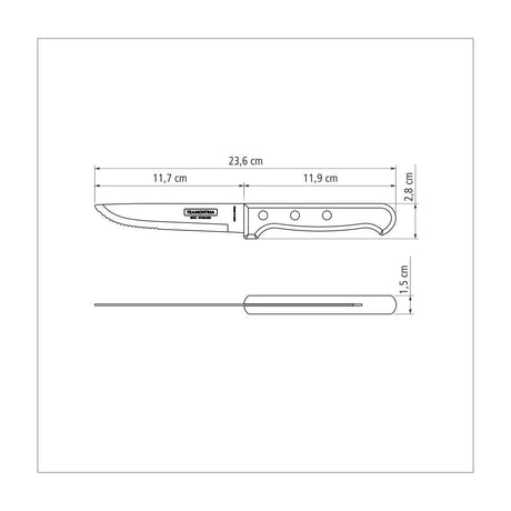 Tramontina 5" Jumbo Steak Knife