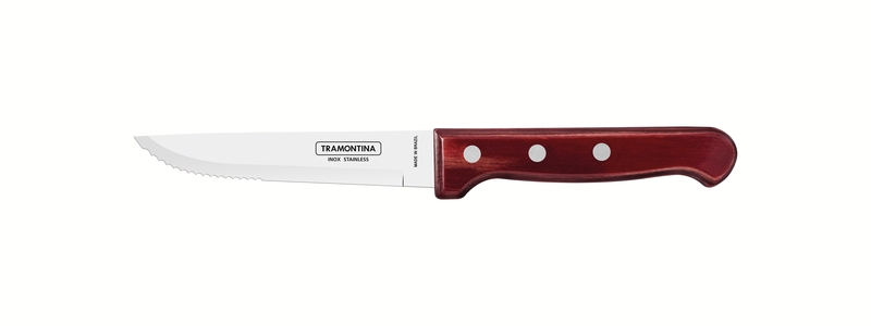 5 JUMBO STEAK KNIFE POLYWOOD