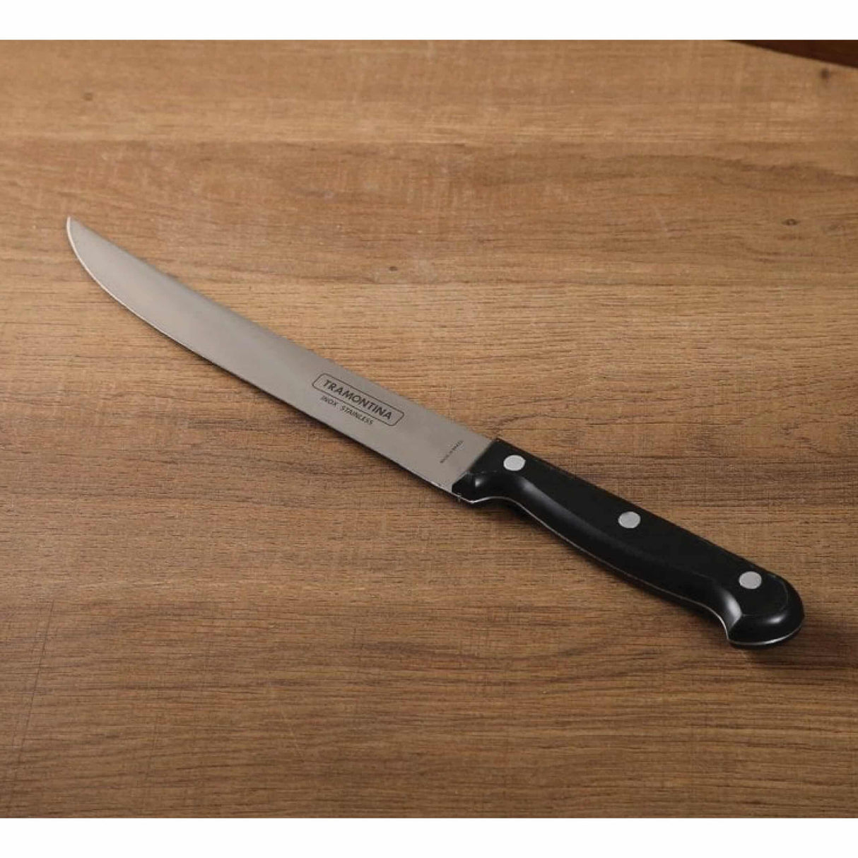 Tramontina Ultracorte 8 Inches Carving Knife with Stainless Steel Blade and Black Polypropylene Handle