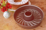 Tramontina Brasil 26cm Graphite Aluminum Cake Pan with Removable Bottom and Starflon Max PFOA Free Nonstick Coating