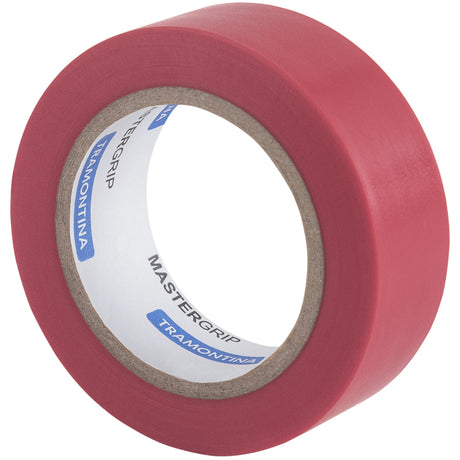 Tramontina red electrical tape class C, 0.13x19 mm, 10 m