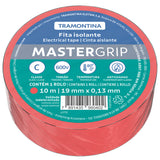 Tramontina red electrical tape class C, 0.13x19 mm, 10 m