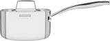 Tramontina Grano 16 cm 1,7 L stainless steel saucepan with tri-ply body, lid and long handle