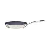 Tramontina Grano stainless steel frying pan with tri-ply body and interior graphite gray ceramic coating, 20 cm