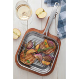 Tramontina Grano stainless steel griddle pan, 1.9 L