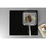 Tramontina Grano stainless steel griddle pan, 1.9 L
