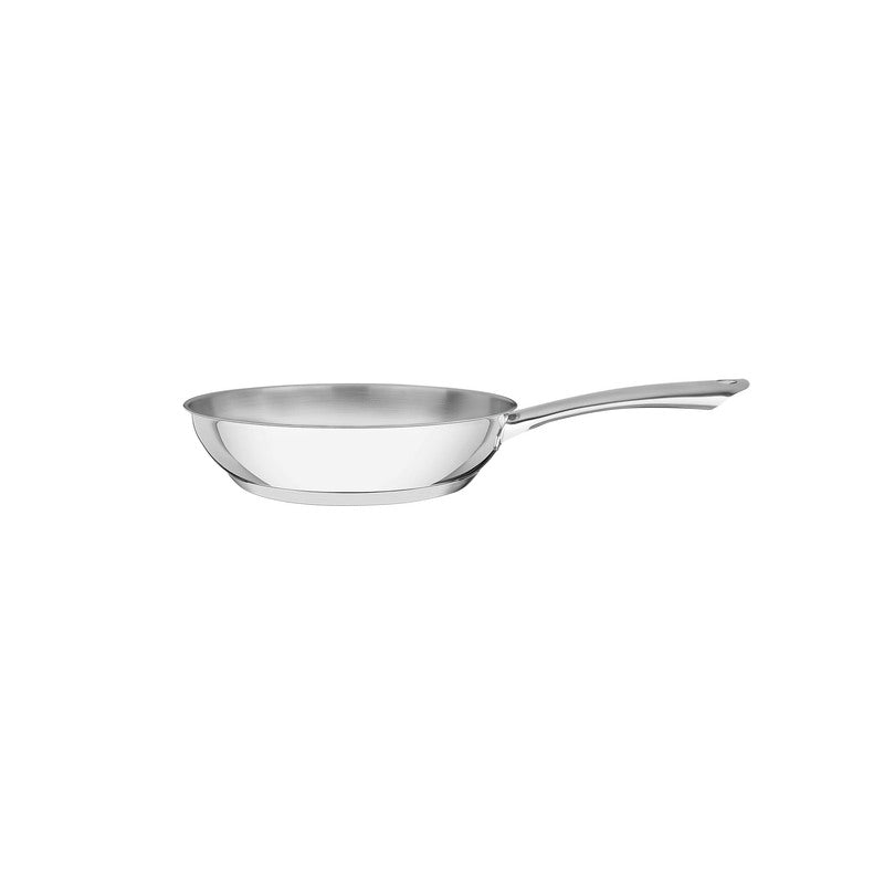 Tramontina Una stainless steel frying pan with tri-ply base